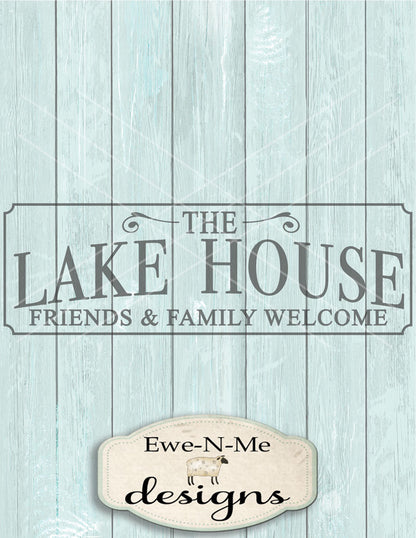 Lake House - SVG