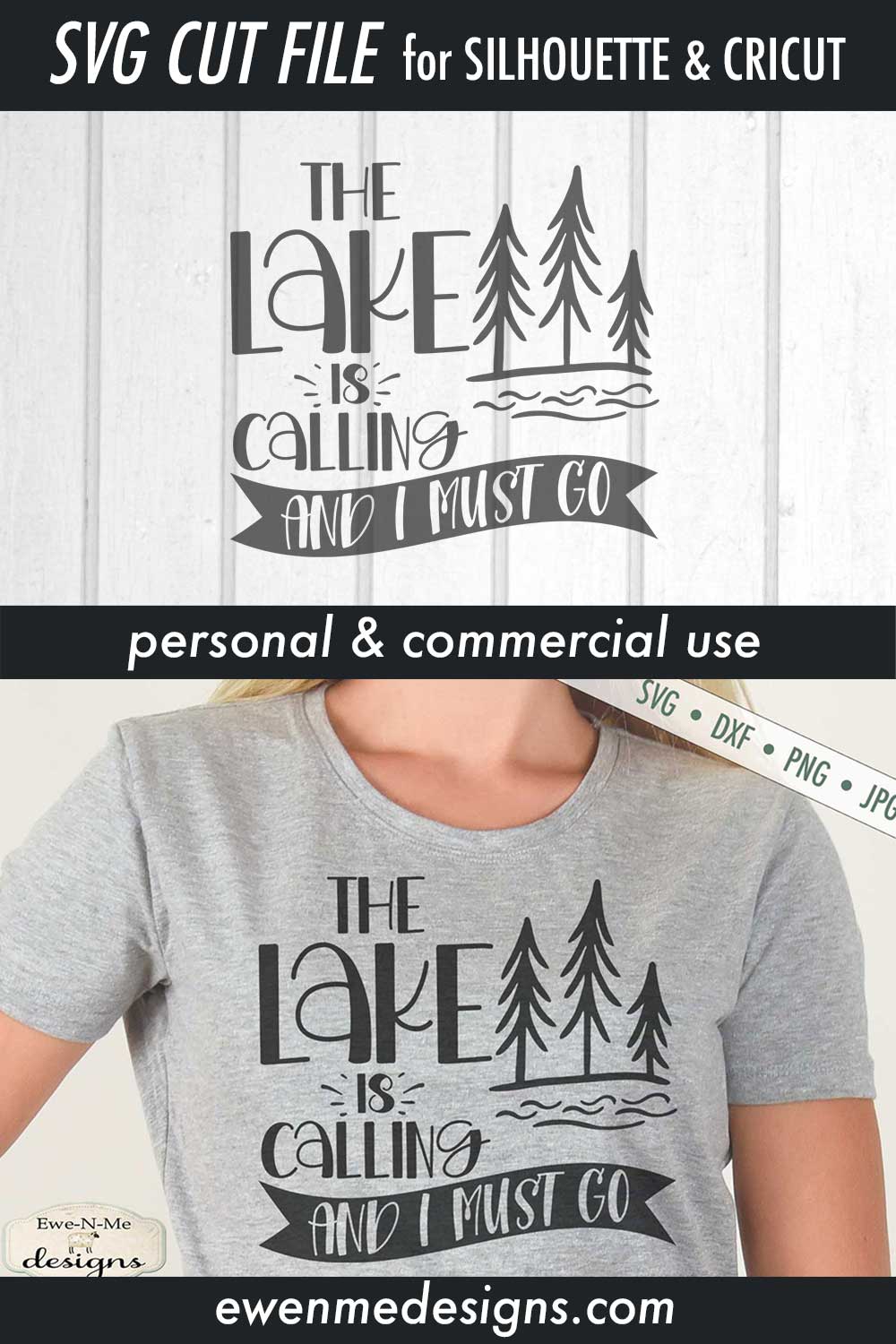 The Lake Is Calling - Summer - SVG
