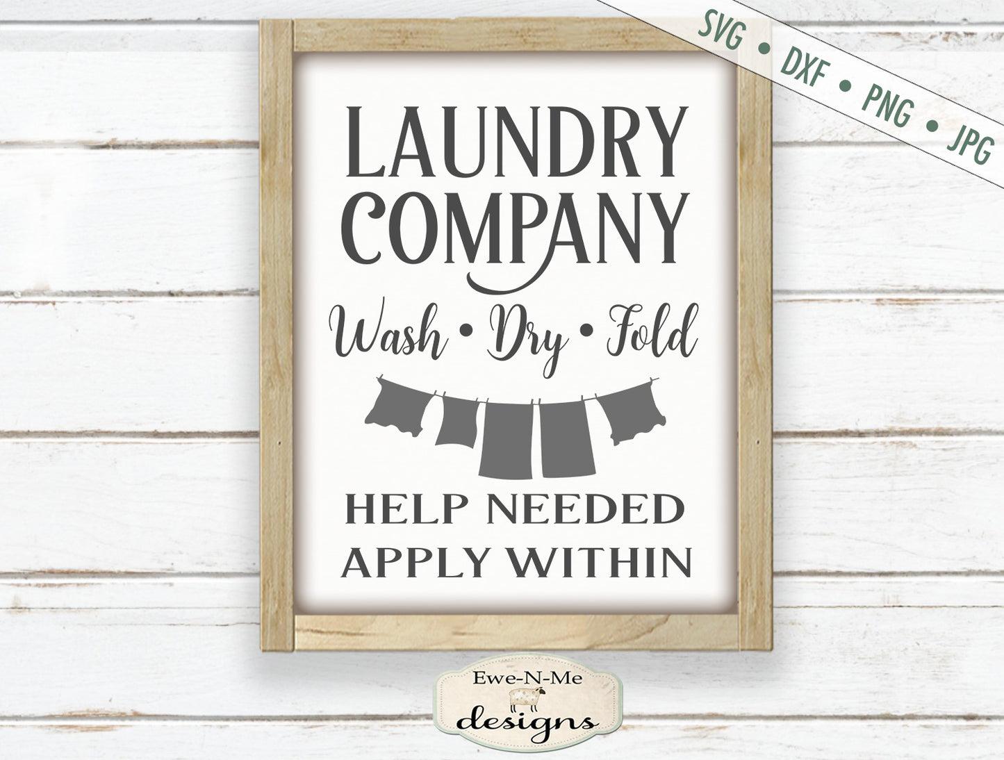 Laundry Room Bundle - SVG