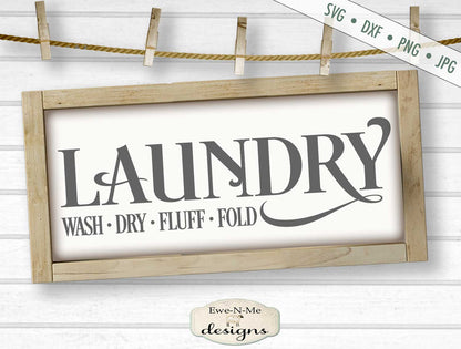 Laundry Room Bundle - SVG