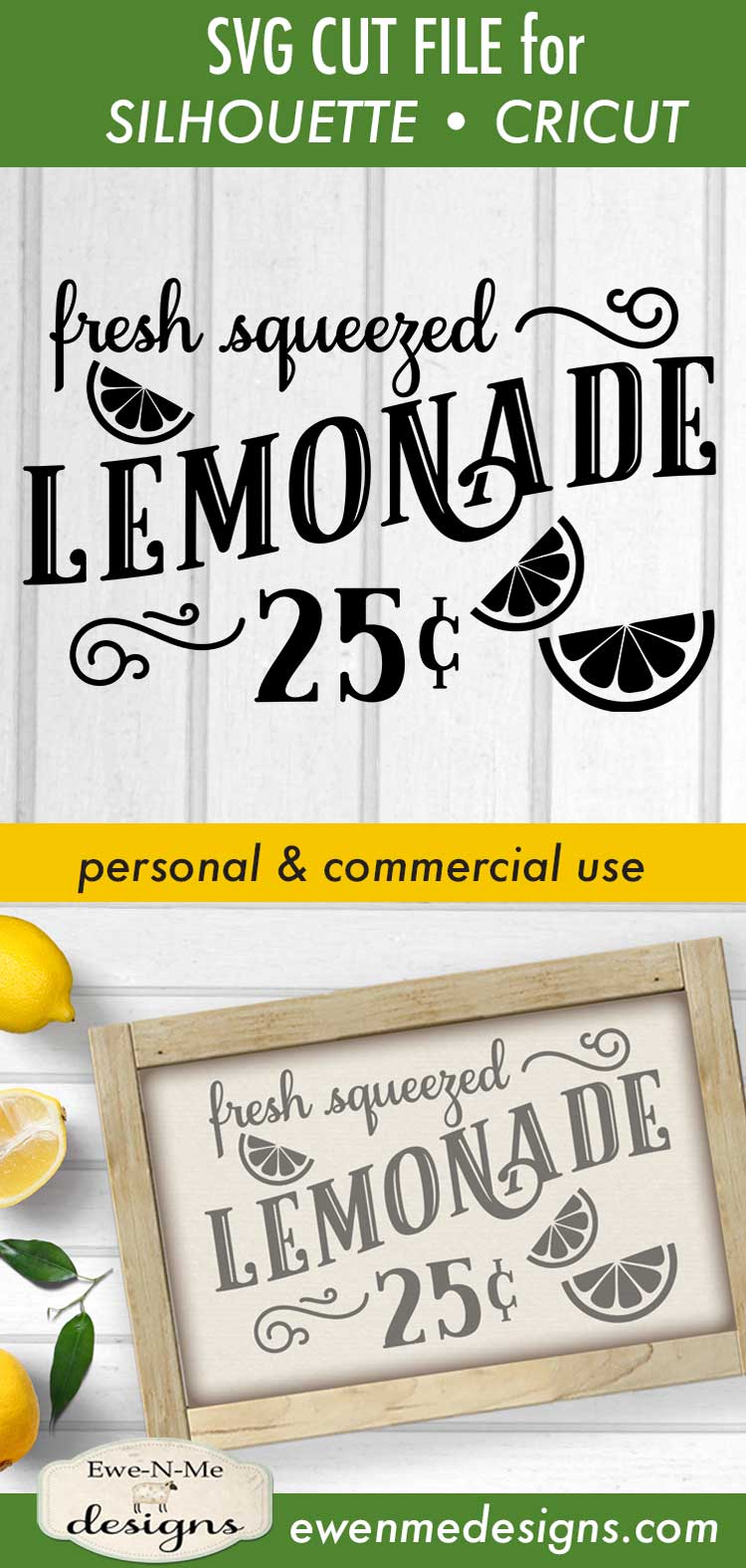 Fresh Squeezed Lemonade - SVG
