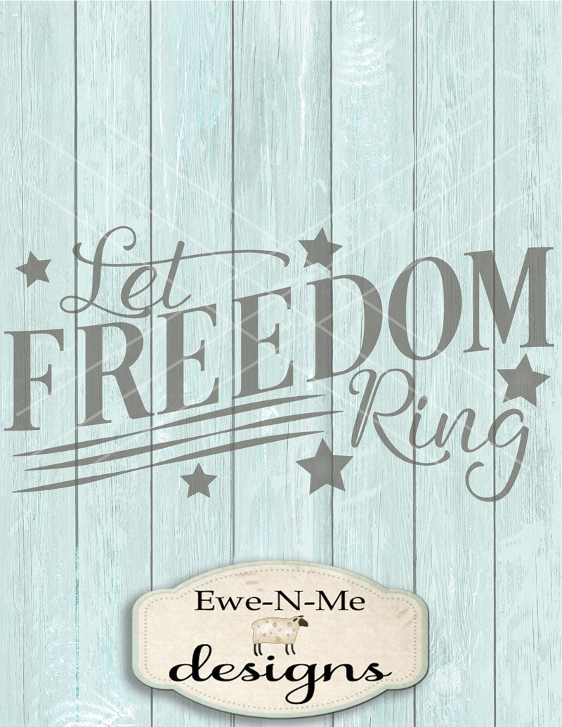 Let Freedom Ring - SVG