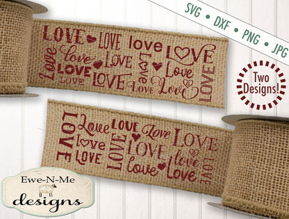 Love Horizontal Subway - SVG