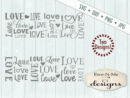 Love Horizontal Subway - SVG