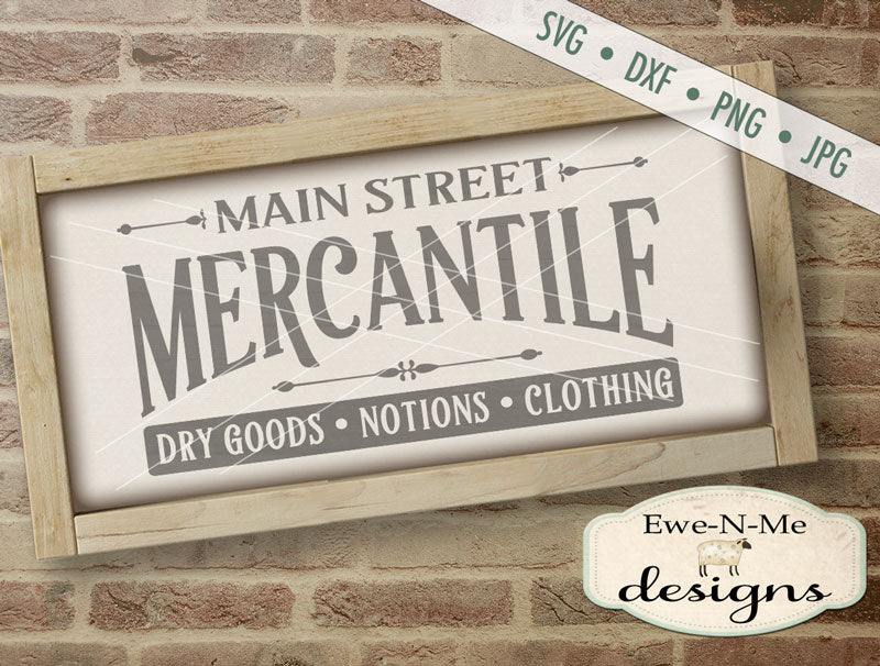 Main Street Mercantile - SVG