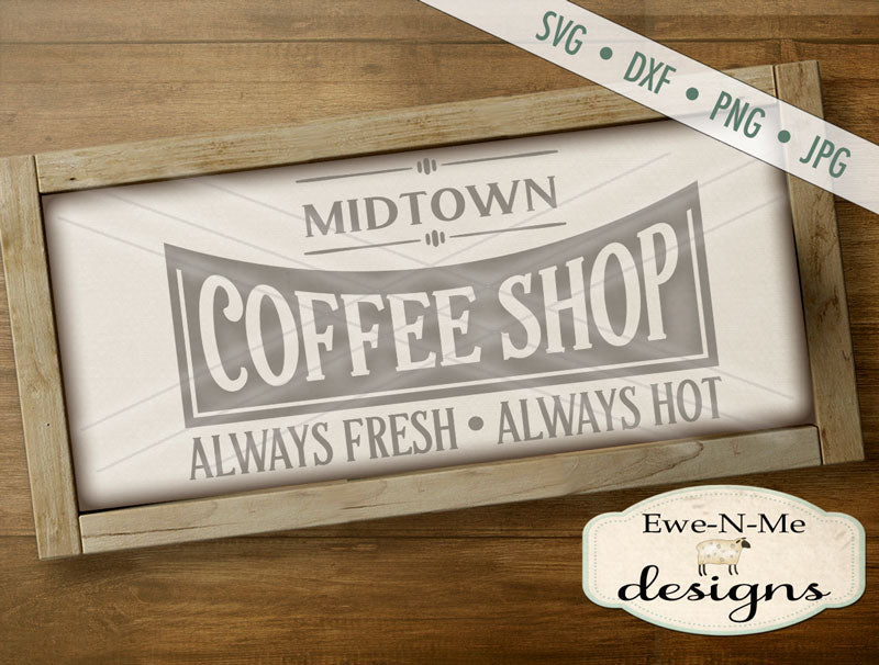 Coffee Shop - SVG