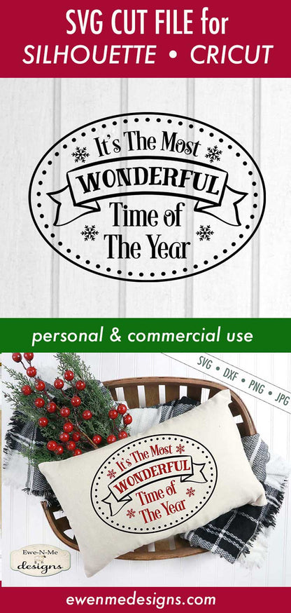 Most Wonderful Time of the Year - SVG