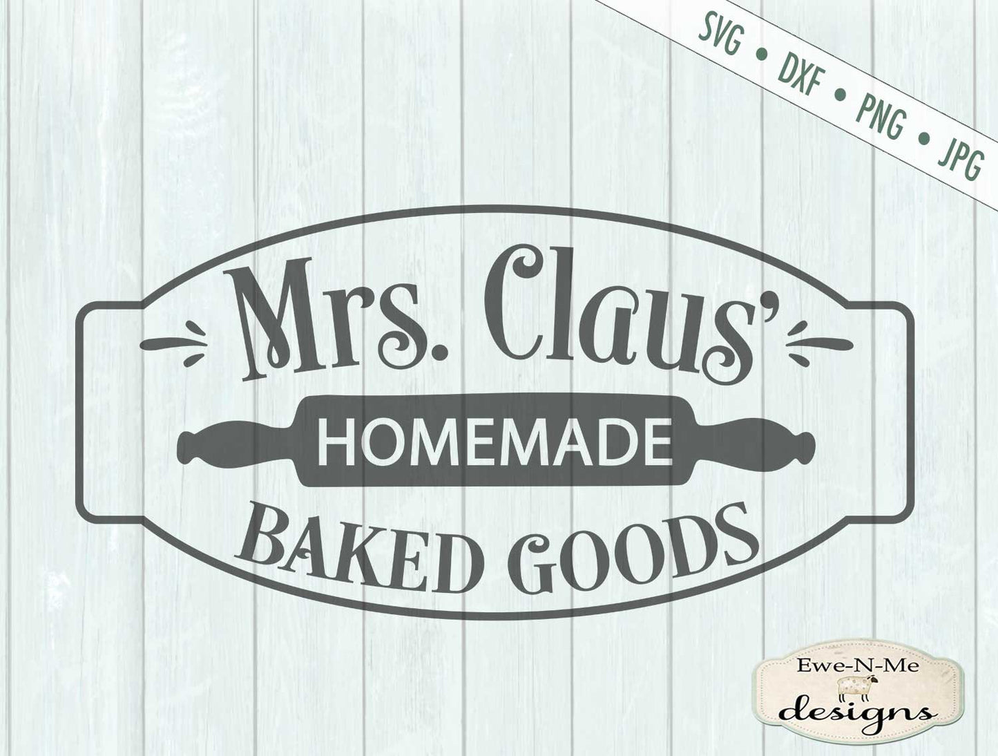 Mrs Claus' Baked Goods - SVG