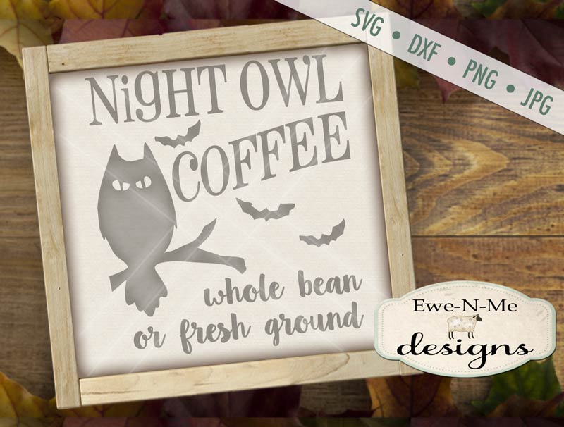 Night Owl Coffee - SVG