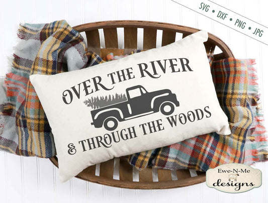Over The River Through The Woods - SVG