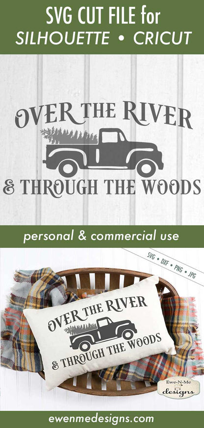 Over The River Through The Woods - SVG