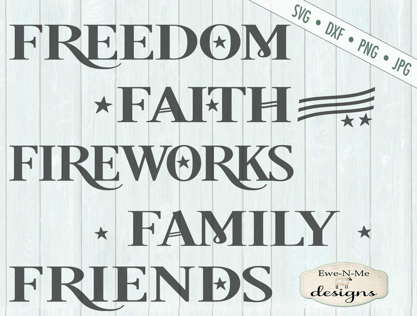 July 4th Patriotic Sign Makers Bundle - SVG