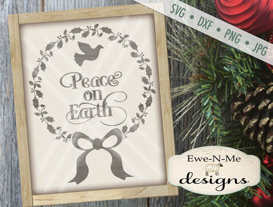 Peace on Earth - SVG