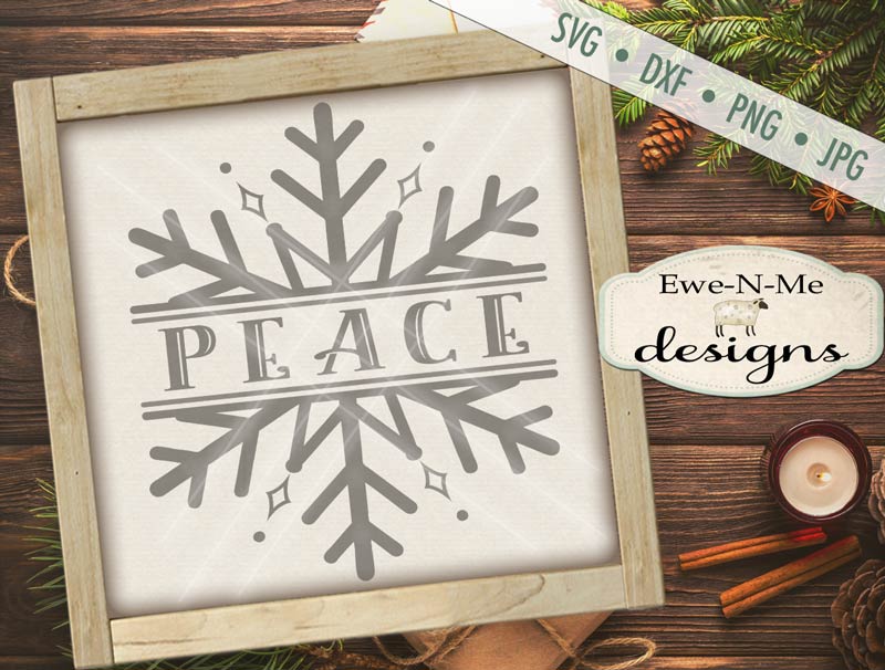 Split Snowflake Bundle Pack - SVG