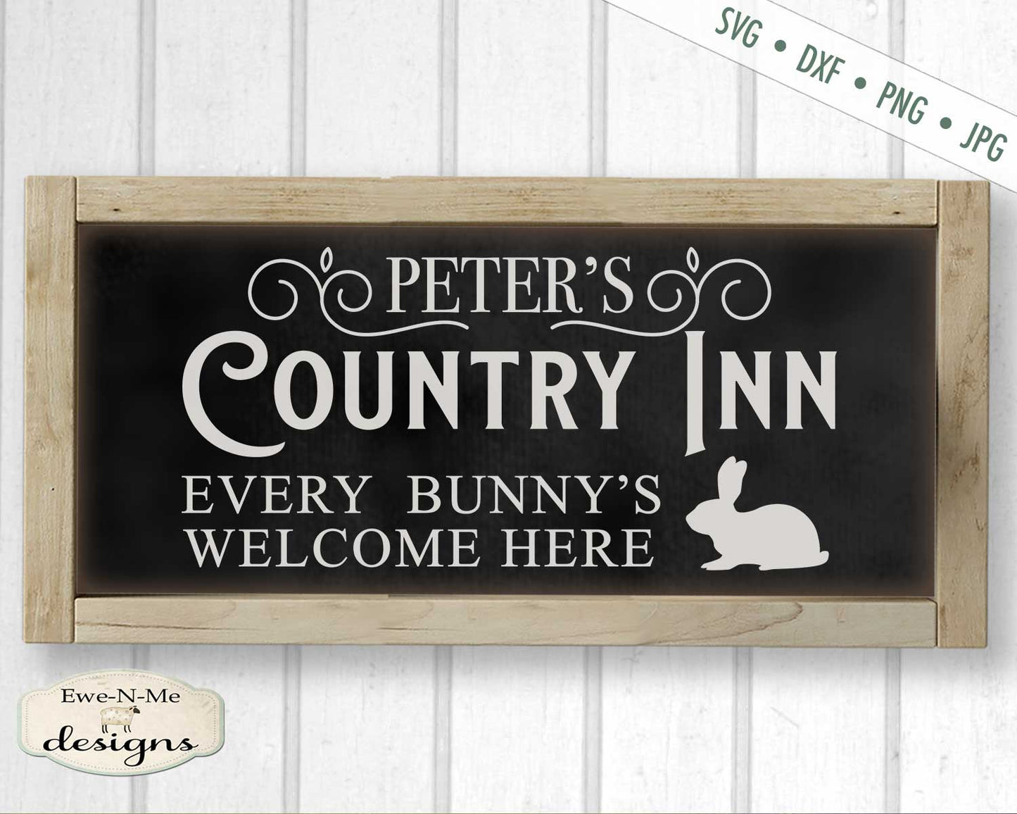 Peters Country Inn - Easter - Bunny - SVG