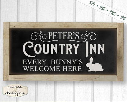 Peters Country Inn - Easter - Bunny - SVG