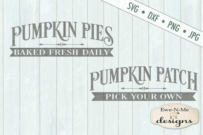 Pumpkin Patch - Pumpkin Pie SVG