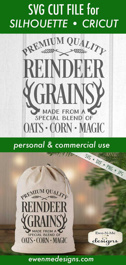 Reindeer Grains - SVG