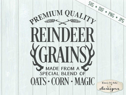 Reindeer Grains - SVG