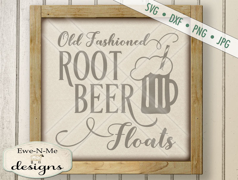 Root Beer Floats - SVG