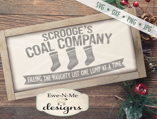Scrooge's Coal Company - SVG