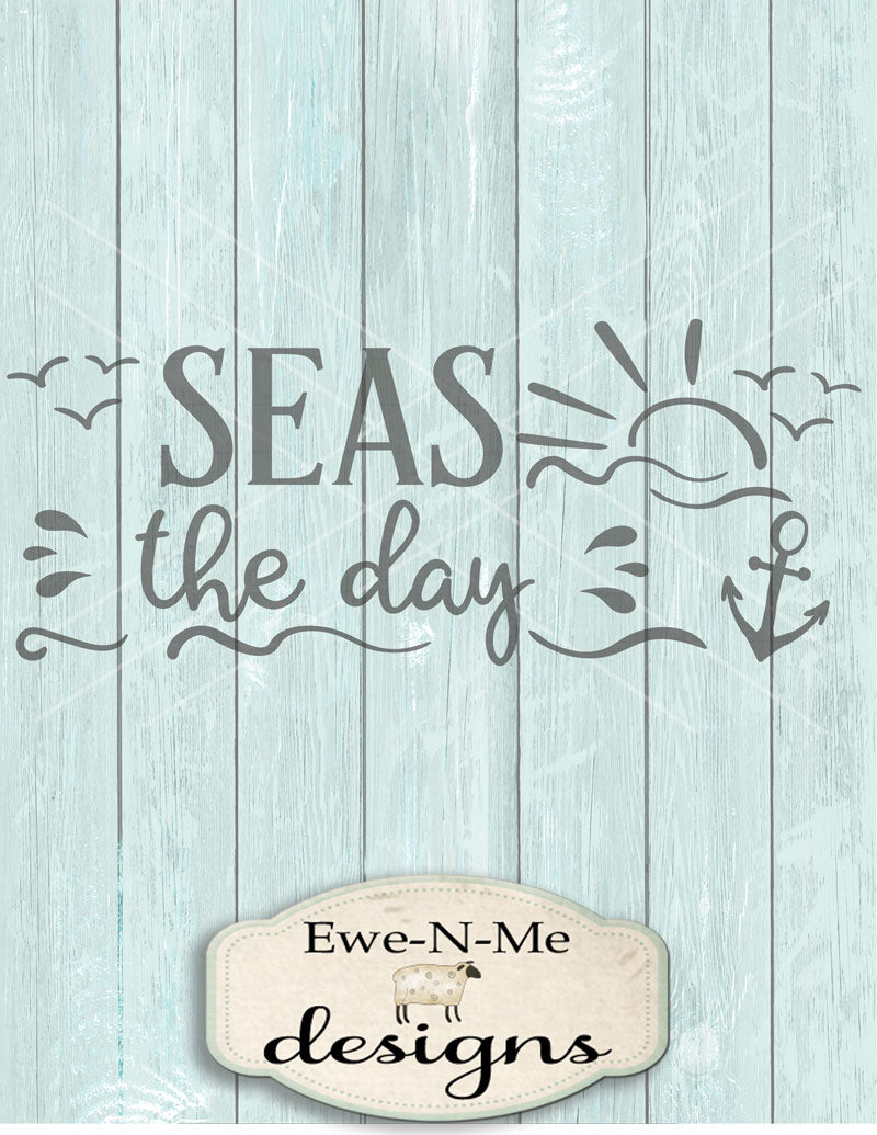 Seas The Day - SVG