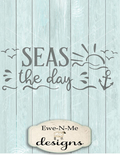 Seas The Day - SVG