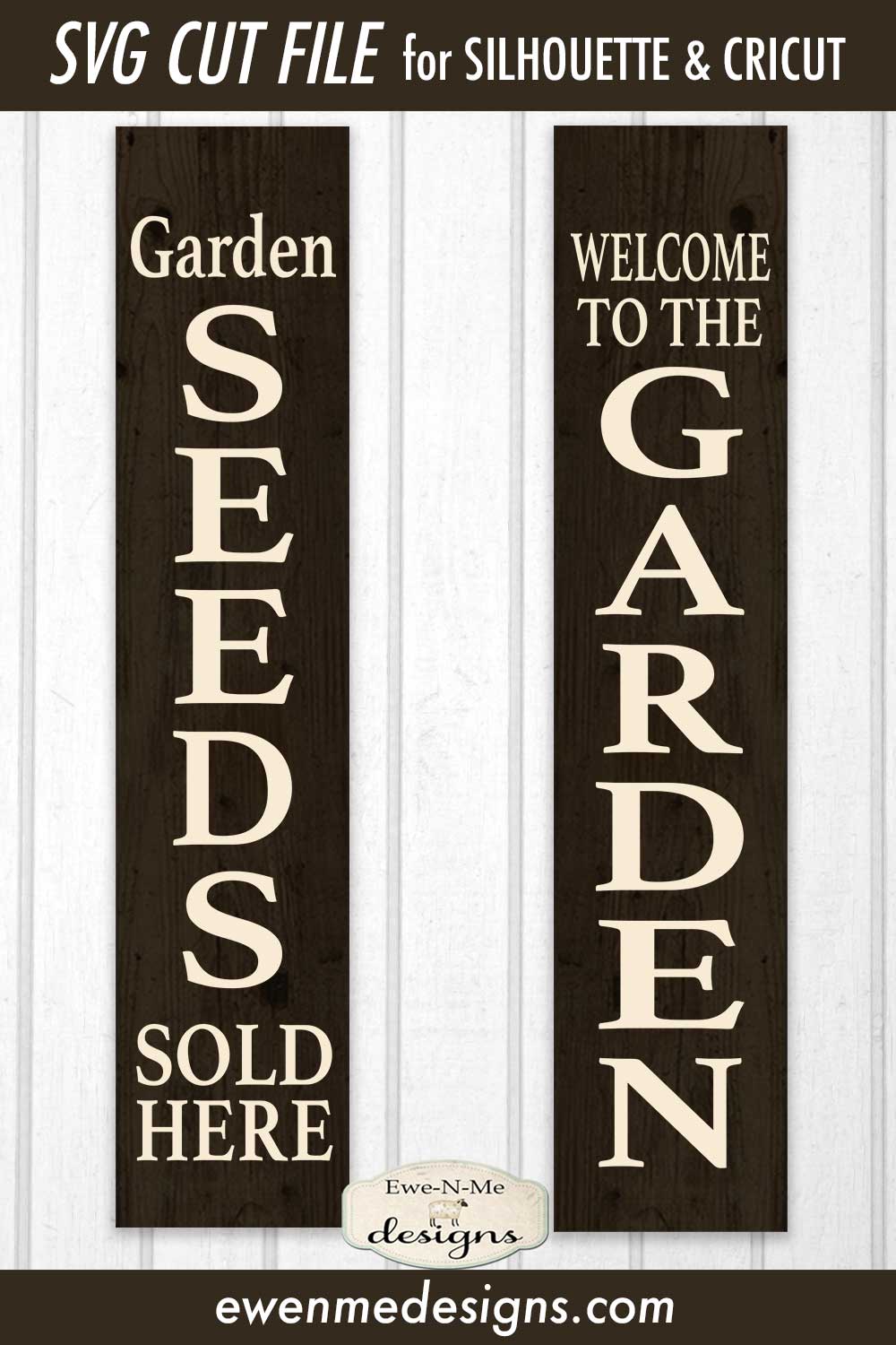 Garden Seeds Vertical - SVG