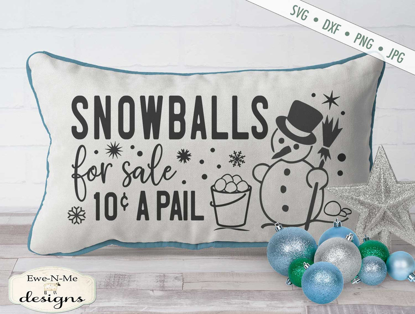 Snowballs For Sale - Winter - Christmas - SVG