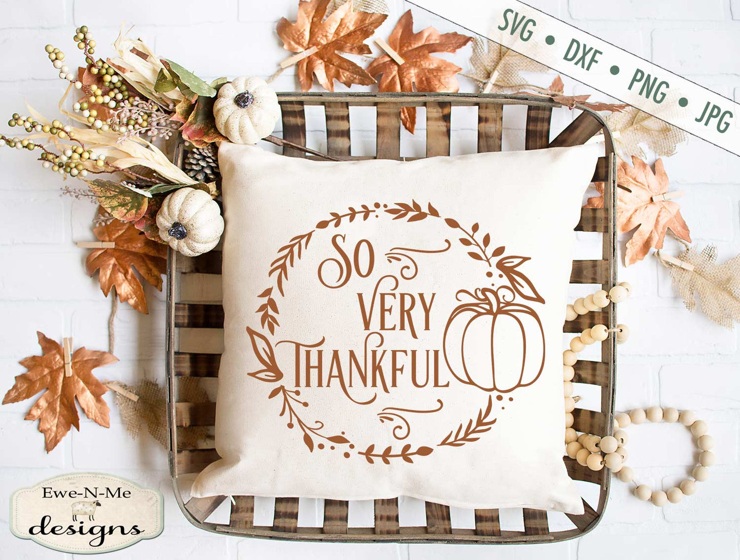 So Very Thankful - SVG