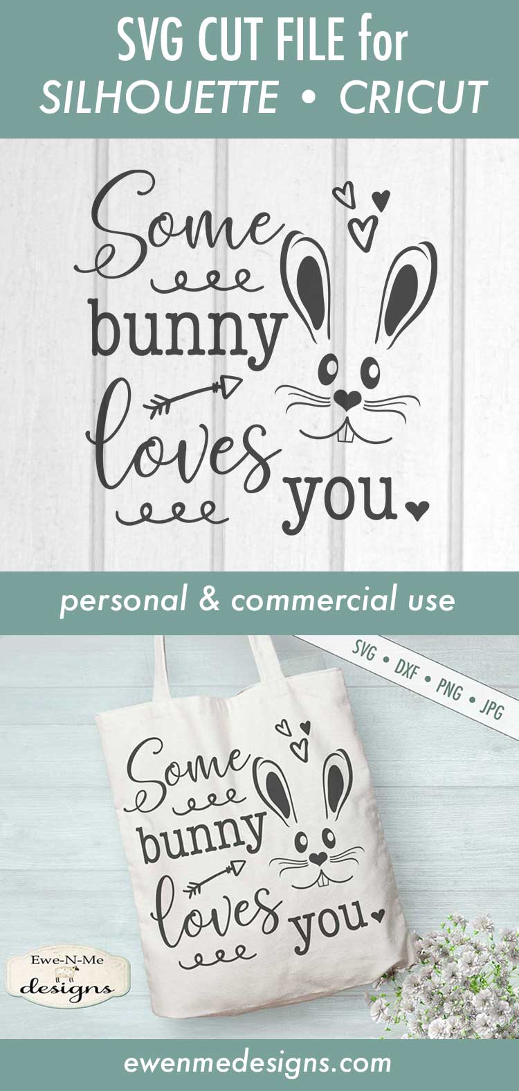 Some Bunny Loves You - SVG