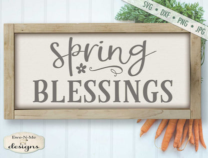 Spring Blessings - SVG