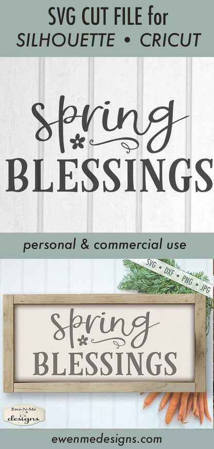 Spring Blessings - SVG