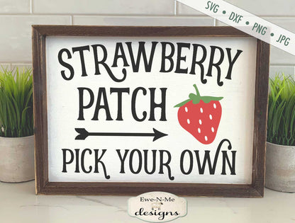 Produce Sign SVG Bundle - Farm