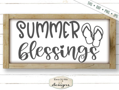 Summer Blessings - SVG