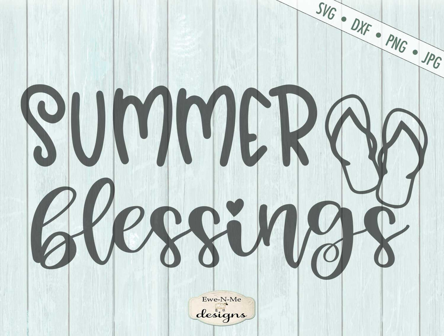 Summer Blessings - SVG