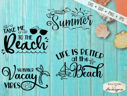Summer Vacation - Beach Bundle - SVG