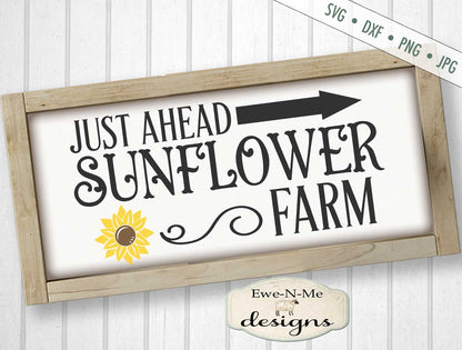 Sunflower Farm - Summer - SVG