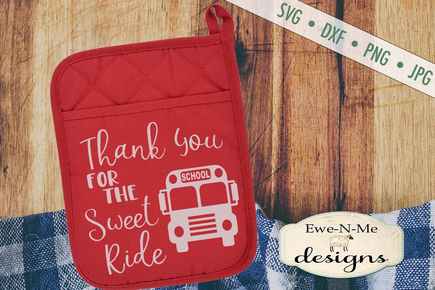 School Themed Pot Holder Bundle - SVG