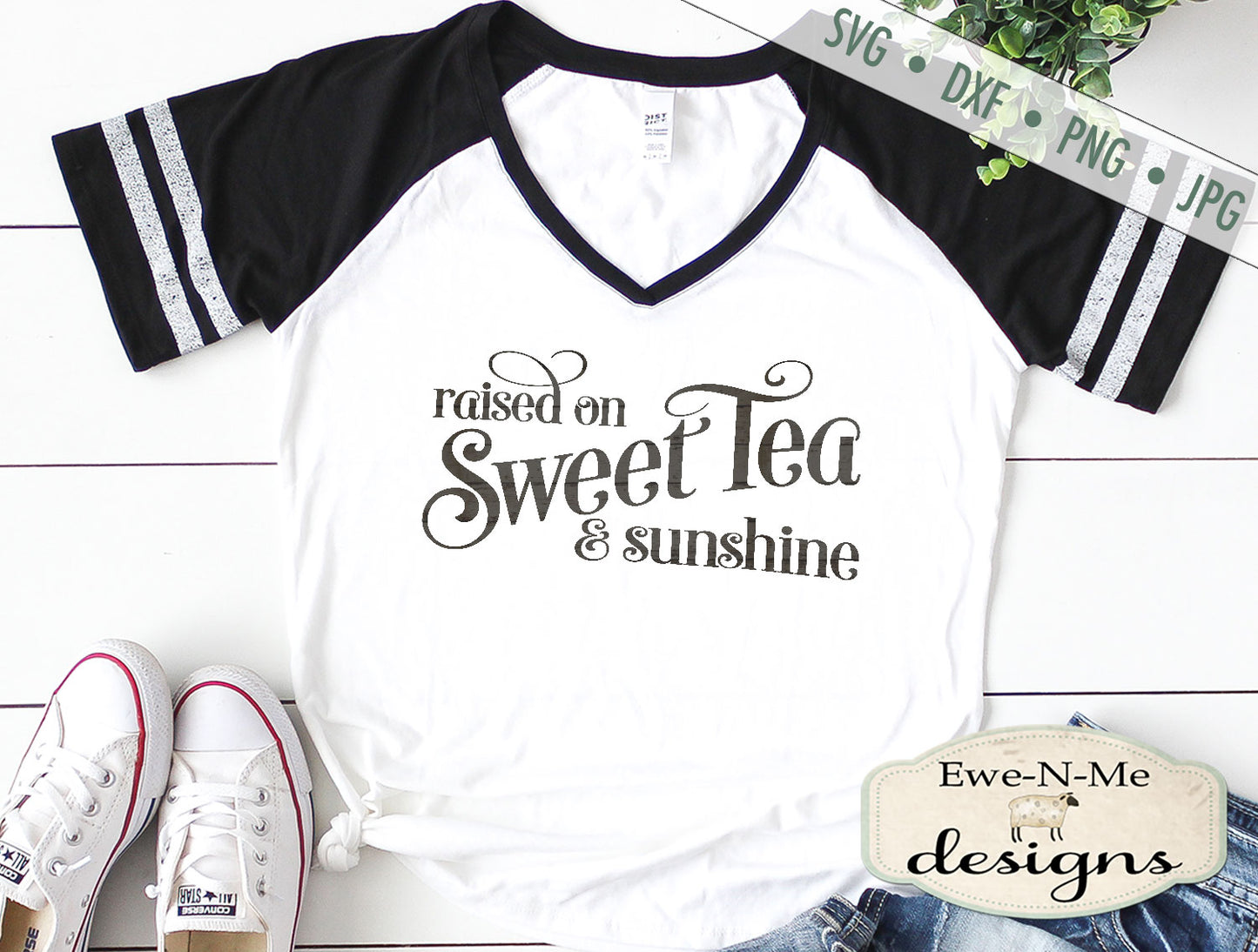 Sweet Tea and Sunshine - SVG