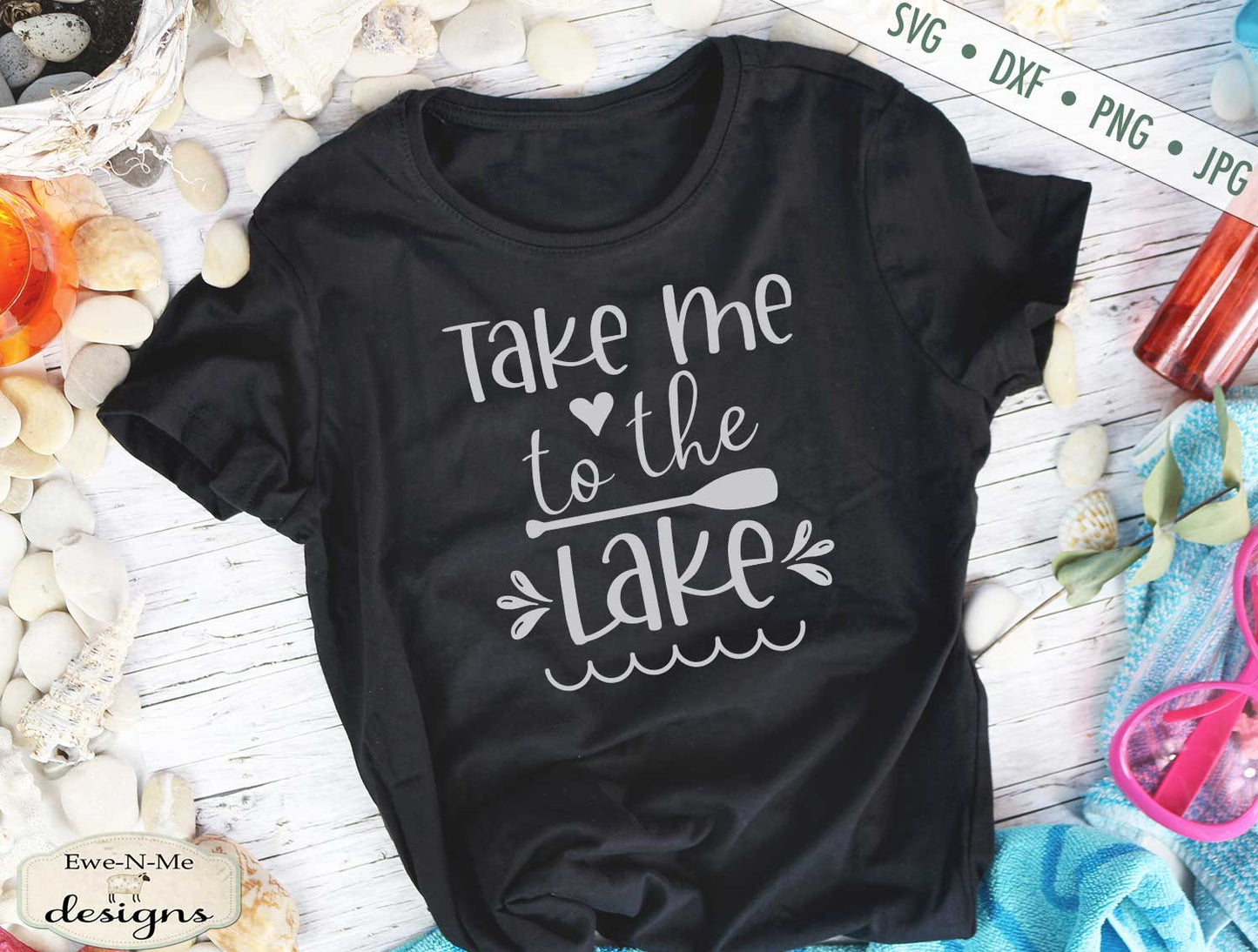 Take Me To The Lake - Summer - SVG