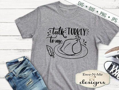 Talk Turkey To Me - SVG