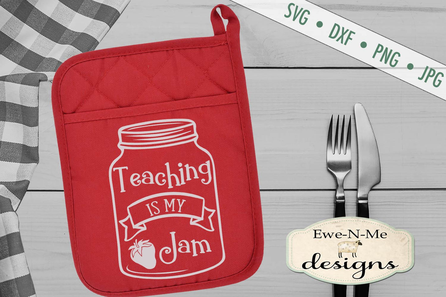 School Themed Pot Holder Bundle - SVG