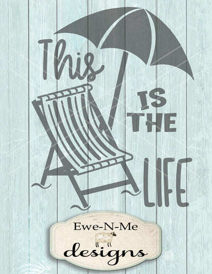 This Is The Life - SVG