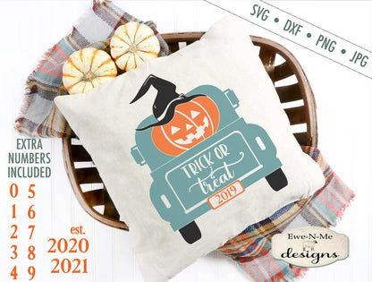 Back of Truck - Trick or Treat - SVG