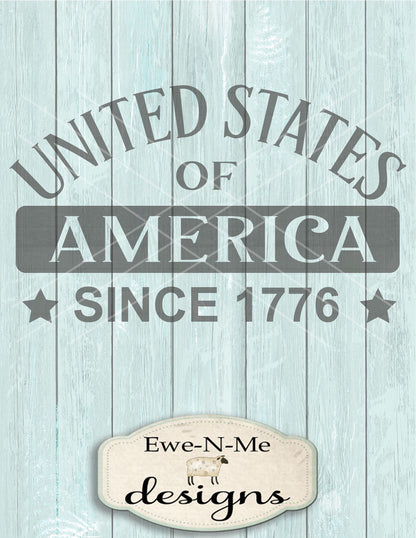 United States Patriotic - SVG