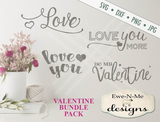 Valentine Bundle Pack - SVG