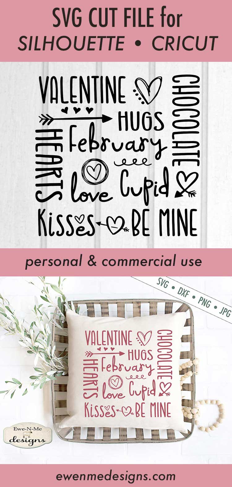 Valentine Hugs Subway - Love - Heart - SVG