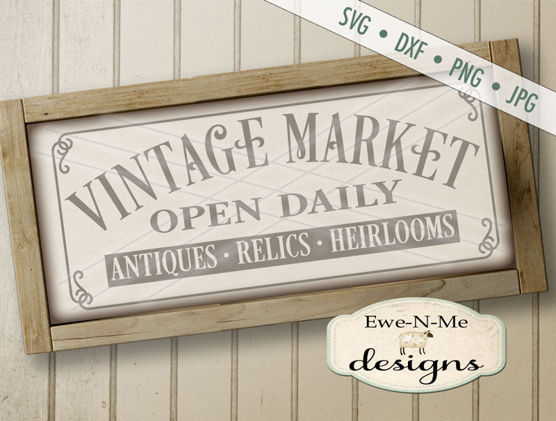 Vintage Market - SVG