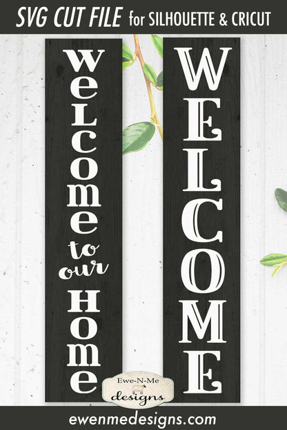 Welcome Vertical - SVG